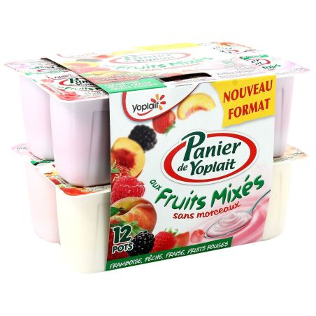 Yoplait Panier Mixes Fr.Panachx12