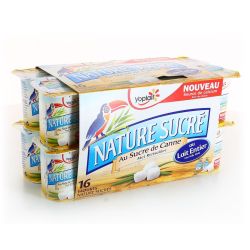 Nature Sucree 16X125G Yaourt Sucre