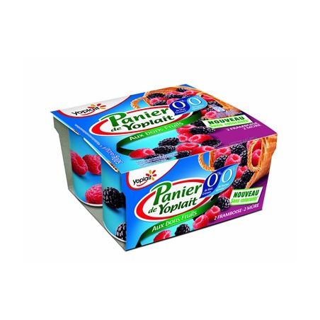 Yoplait Y.Fr.0%X4 Mure.Framb Yopl