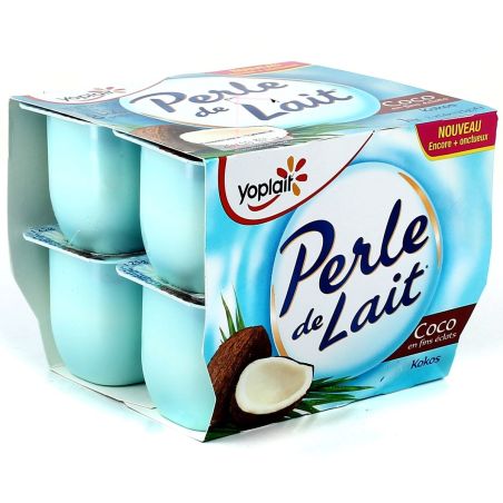 Yoplait 8X125G Perle De Lait Coco