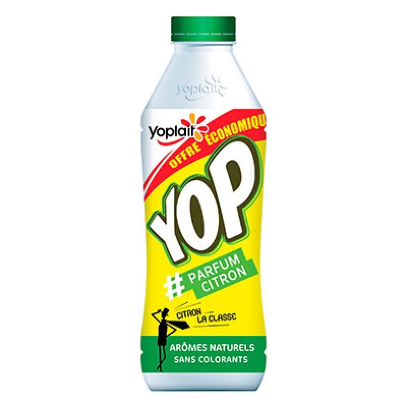 Yoplait 850G Bouteille Yaourt A Boire Yop Citron