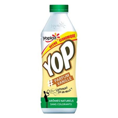 Yoplait 850G Bouteille Yaourt A Boire Yop Vanille