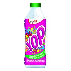 Yoplait 850G Bouteille Yaourt A Boire Yop Framboise