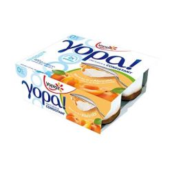 Yoplait Yopa 0% Lit Abricot X4