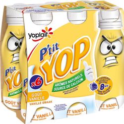 Yoplait P Tit Yop Yab Vanille 6X180G
