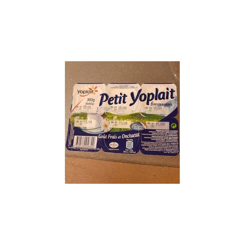 Yoplait 6X60G Petit Suisse