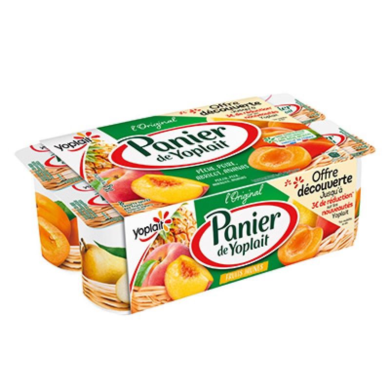 Yoplait Panier Frt Jne 8X125G