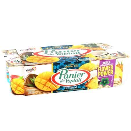 Yoplait Panier Fruits Exotiques 8X125G