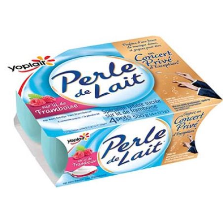 Yoplait Yopl.Perle Lait S/Fram.4X125G
