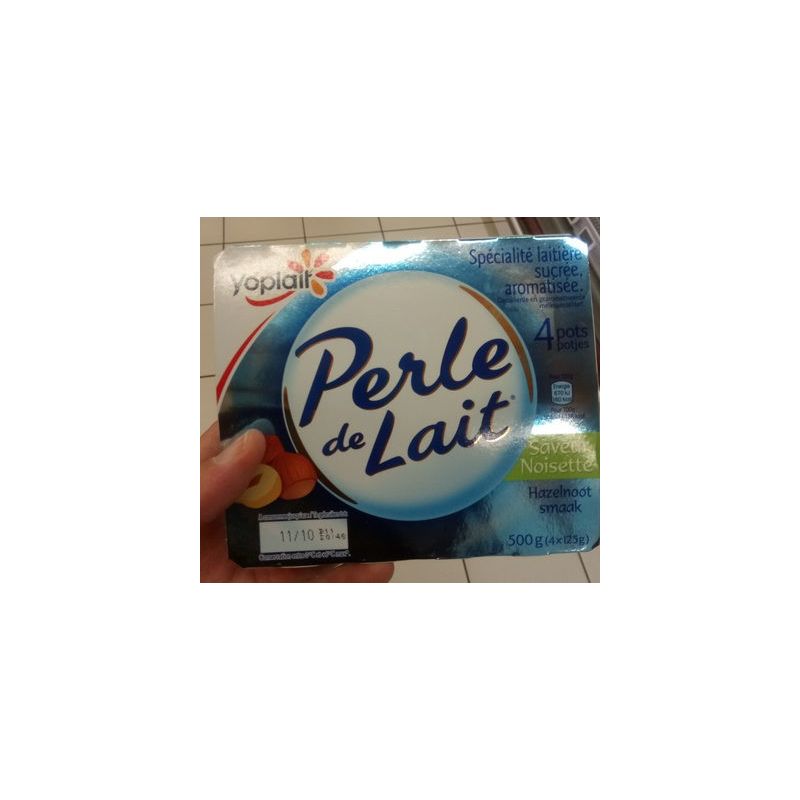 Yoplait Yop.Perle Lait Noisette 4X125G