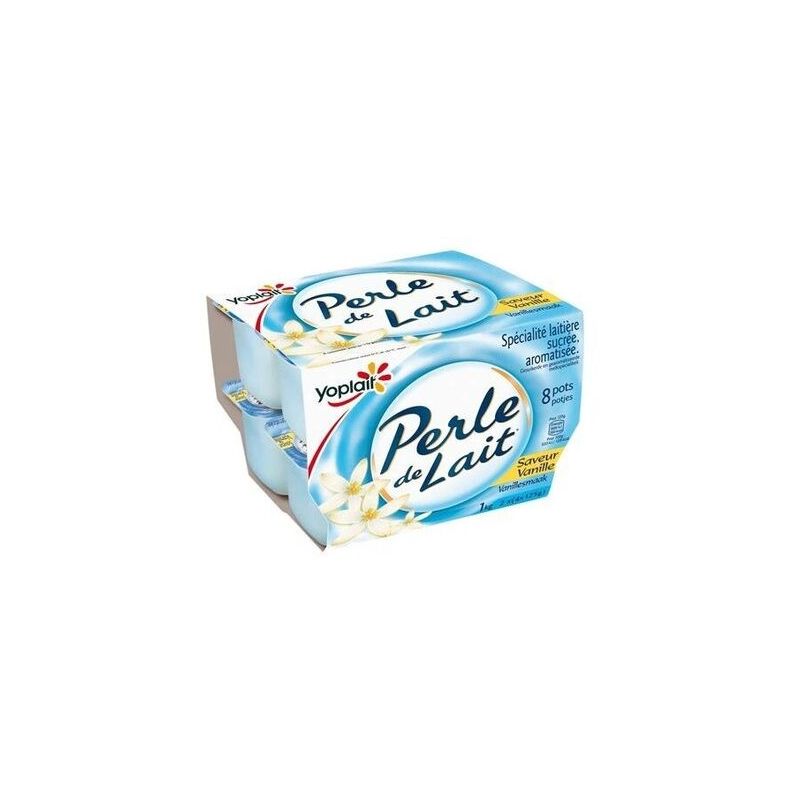 Yoplait Yopl.Perle Lait Vanille 8X125G