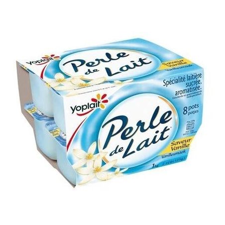 Yoplait Yopl.Perle Lait Vanille 8X125G