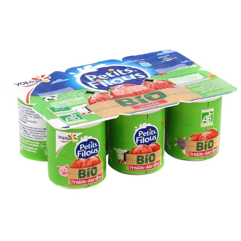 Yoplait Yopl.Ptit Filous Bio Frse6X50G