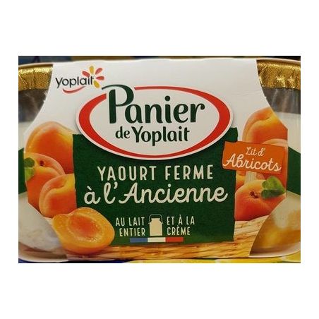 Yoplait 2X135G Yrt Fe Panier S/Abricot