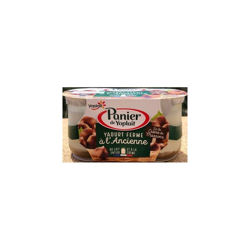 Yoplait Panier S/Lt De Marron 2X135G