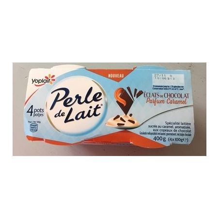 Yoplait Pdl Caramel Eclat Choco 4X100G