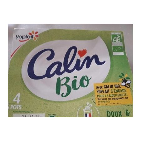 Yoplait Yopl.Calin Bio Nat3.2%Mg4X100G