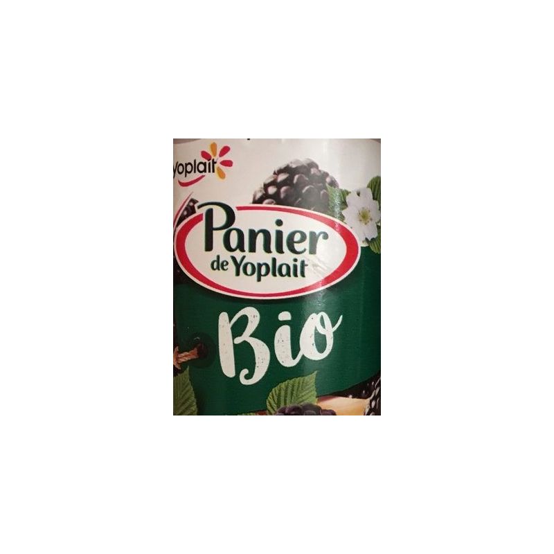Yoplait Yaf Panier Bio Mure 4X110G