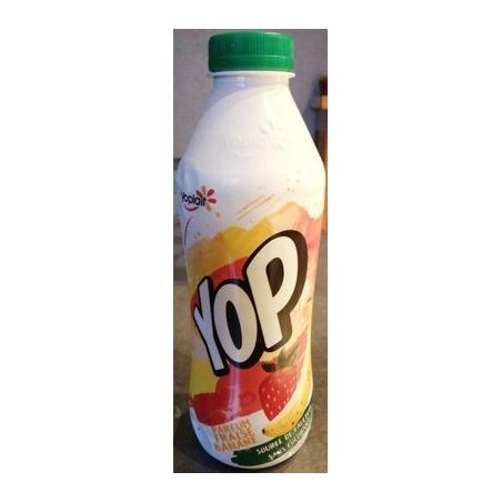 Yop 825G Yaourt À Boire Fraise Banane