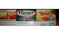 Panier De Yoplait 8X130G Std Fruits Jaune
