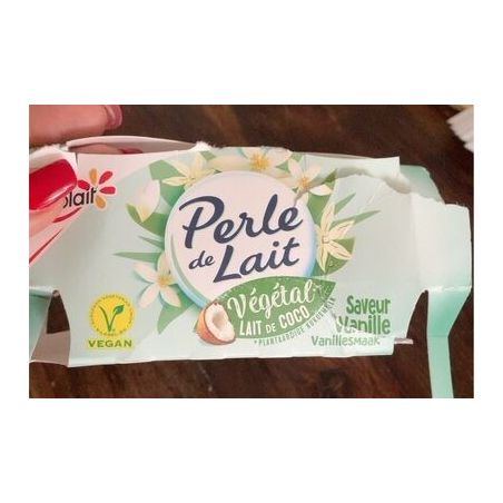 Perle De Lait 4X100G Spécialité Végétale Coco Vanille Yoplait