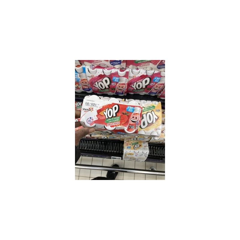 Ptit Yop 6X180G Yaourt À Boire Fraise P'Tit