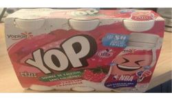 Ptit Yop 6X180G Yaourt À Boire Framboise P'Tit