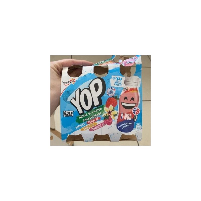 Ptit Yop 6X180G Yaourt À Boire Panache P'Tit