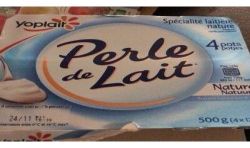 Perle De Lait 4X125G Yaourt Aromatisé Nature
