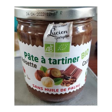 Lucien Georgelin 400G Pat Nois/Cacao Bio Pre Ch