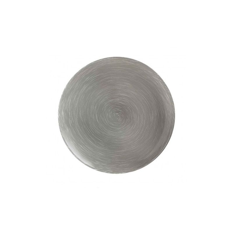 Luminarc Assiette Plate Grise 25 Cm Stonemania Grey