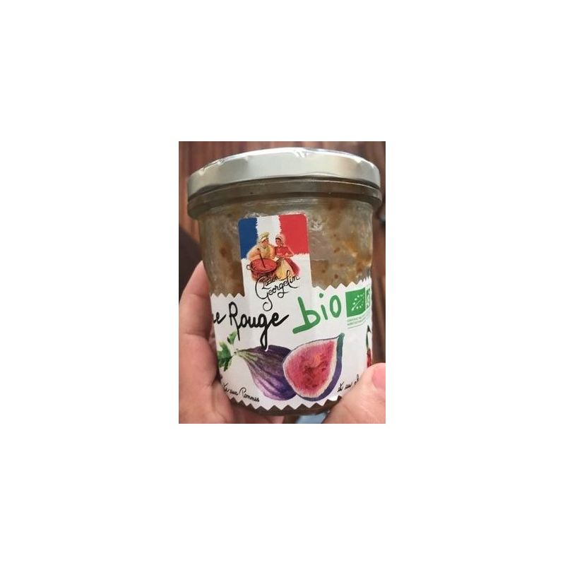 Lucien Georgelin 320G Confiture Figue Rouge Bio Cuite Au Chaudron