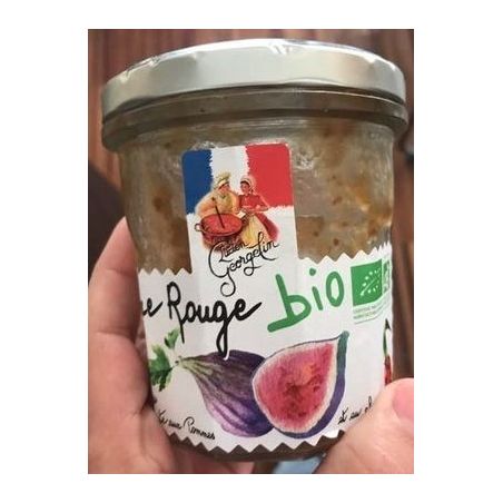 Lucien Georgelin 320G Confiture Figue Rouge Bio Cuite Au Chaudron