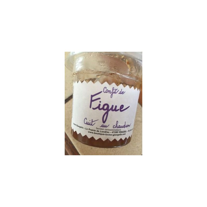 Recette Chaudron 150G Confit Figues Lucien Geor
