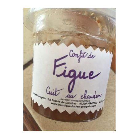 Recette Chaudron 150G Confit Figues Lucien Geor