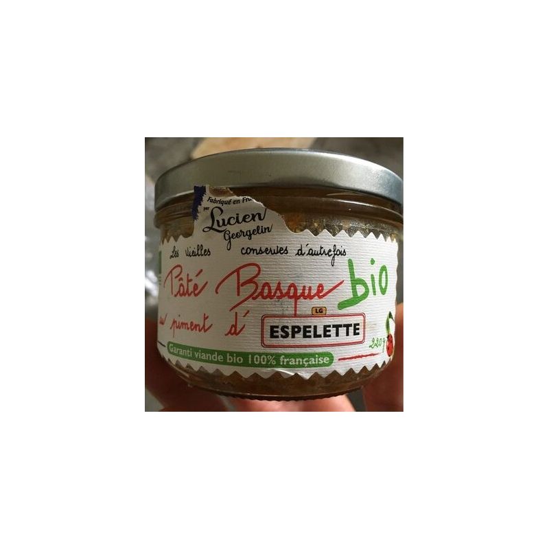 Georgelin Georg Pate Basq Pimet Bio 200G