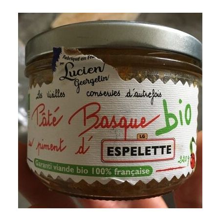 Georgelin Georg Pate Basq Pimet Bio 200G