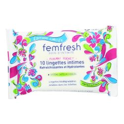 Femfresh 10 Lingettes Intime