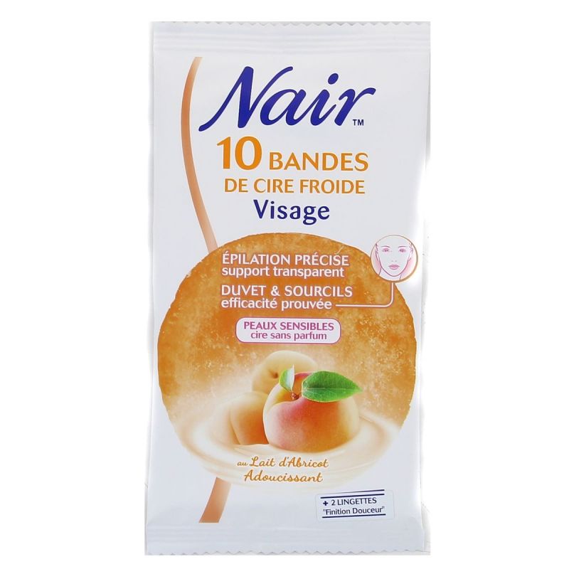 Nair Cire Froide Vis.Abric.X10