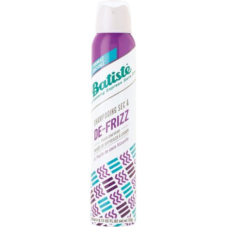Batiste Shampooing Express Sans Eau - Sec & De-Frizz Pour Cheveux Frisés 200 Ml