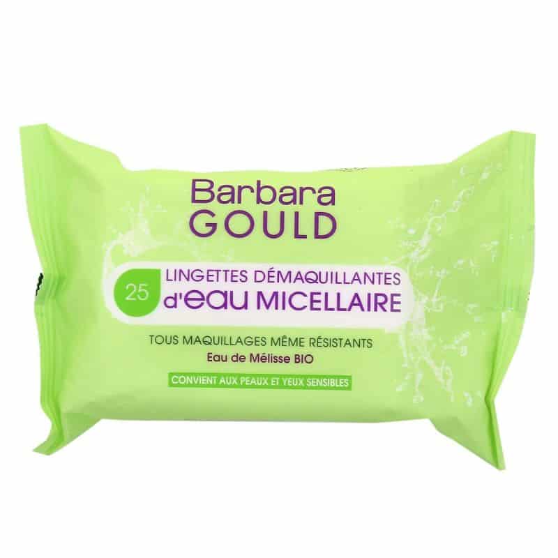 Barbara Gould Lingettes Demaquillantes Eau Micellaire X25