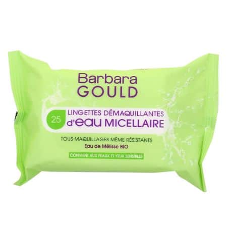Barbara Gould Lingettes Demaquillantes Eau Micellaire X25