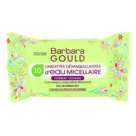 Barbara Gould Lingettes Demaquillantes Eau Micellaire X10