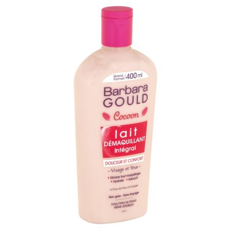 Barbara Gould Démaquillant Lait Intégral Visage Et Yeux : Le Flacon De 400Ml