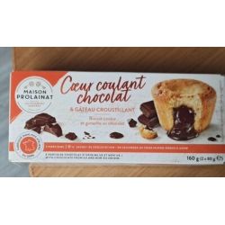 Maison Prolainat 2X80G Coeur Coulant Chocolat