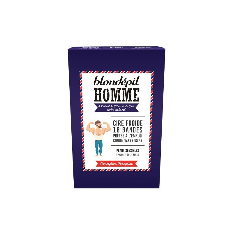 Blondepil Blon.Hom.Band Cire Froide X16