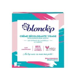 Blondepil Blondépil My Blondep - Crème Décolorante Visage 85% Nat+Vegan Peaux Sensibles 2X25Ml