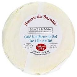 Fromagerie Val D'Ay 250G Beurre Cru Barate Sale Cotentin