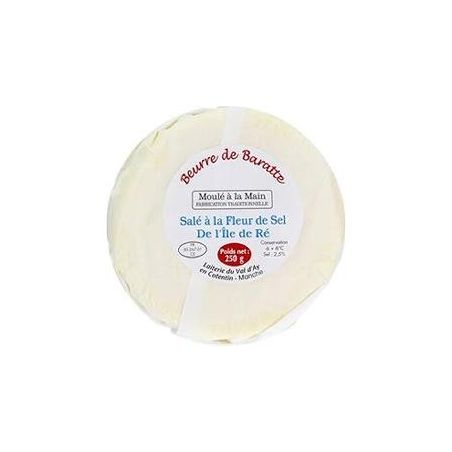 Fromagerie Val D'Ay 250G Beurre Cru Barate Sale Cotentin