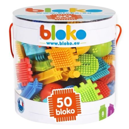 Bloko Tube De 50 Dès 12 Mois Jouet Construction